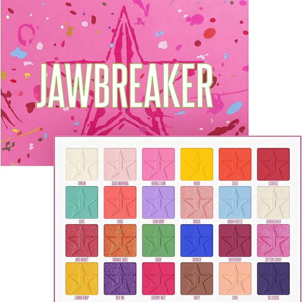 Jeffree Star Jawbreaker Eyeshadow Palette Powder
